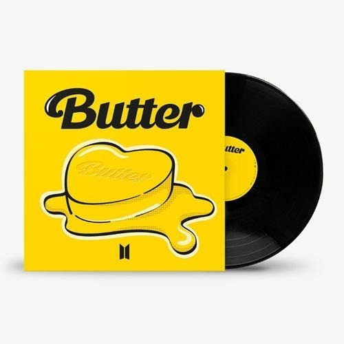 Vinilo Butter 7 Pulgadas Bts Edición Limitada De Colección