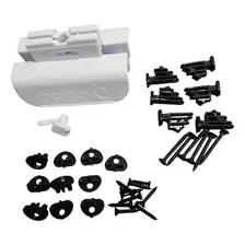 Kit De Reparo Para Porta Sanfonada Pvc Plasbil Branco 