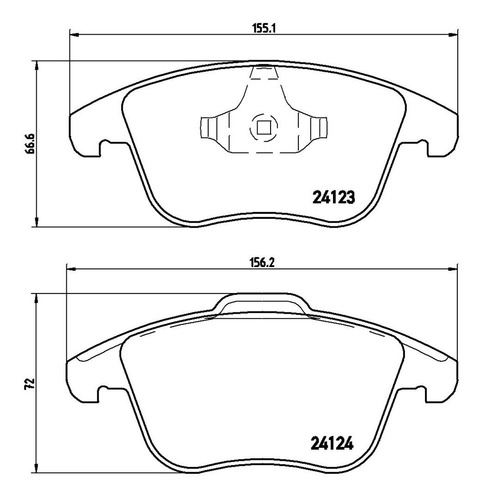 Balatas Delanteras/ Land Rover Lr2 Se 2013-2014 Semimetlica Foto 2