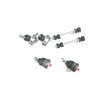 4 Inyectores Gasolina Gris Gmc Sonoma 2.2l 94-97