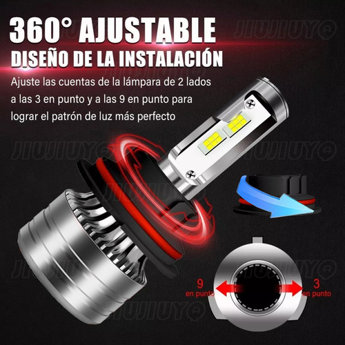 Kit Faros Led 9007 Csp For Chevrolet Alta Y Baja Canbus Foto 5