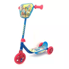 Scooter Monopatin Paw Patrol La Pelicula Chase 3 Ruedas Color Azul