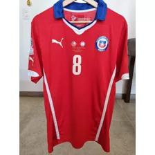 Polera Seleccion Chile Copa América 2015, Arturo Vidal