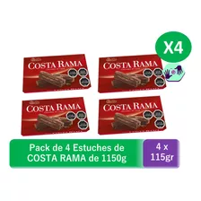 Chocolate Costa Rama Estuche De 115g Pack X4 (460g)
