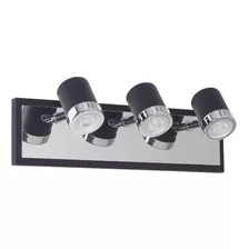 Aplique Pared 3 Luces Baño Pasillo Moderno Led Gu10 Vg