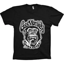 Camiseta Séries - Gasmonkey Garage Texas Dallas 100% Algodão