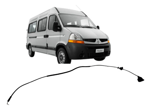Cabo Abertura Capo Renault Master 02/09 Rn3986 - Renault - Código 180368344302