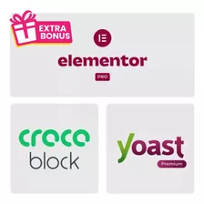 Kit Elementor Pro + Yoast Seo Premium + Crocoblock + Bônus