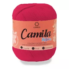 Linha Camila Fashion - 100% Algodão - Crochê Tricô 150g 500m Cor 00063 - Pink Claro