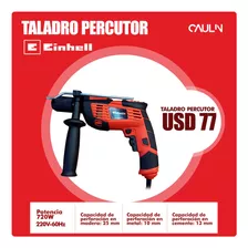 Taladro Con Percutor Einhell Tc-id 720/ 1 E Casa Caulin