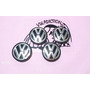 Kit De 4 Centros De Rin Volkswagen Touareg 2004-2017 75mm