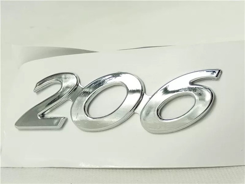 Insignia Emblema Peugeot 206 Foto 2