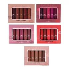 Labiales Mate Top Five Mousse Matte Italia Deluxe