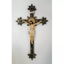 Crucifijo Cristo De San Benito De 40 Cm