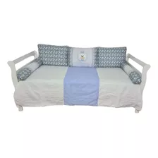 Kit Cama Babá Bicama 6 Pçs Quarto Bebê Urso Prince Príncipe