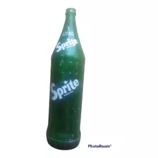 Antigua Botella 1 Litro Sprite Con Estrella En El Logo 1980