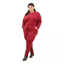 Conjunto Lanzinha Calça + Blusa Plus Size