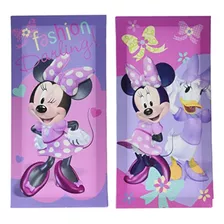 Disney Minnie Mouse Canvas Wall Art (paquete De 2), 7 X 14