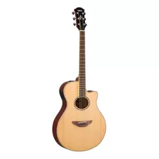 Guitarra Electroacústica Yamaha Apx600 Para Diestros Natural Palo De Rosa Brillante