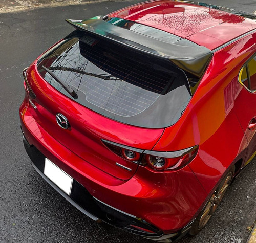 Aleron Trasero Sport Mazda 3 Hatchback 2019 2020 2021 2022 Foto 3