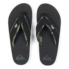 Chinelo/sandalia Quiksilver Original Layback Preto/verde