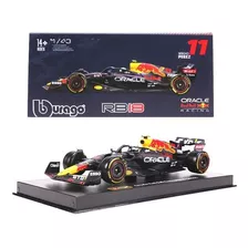 Rb18 Checo Pérez F1 Redbull Racing Fórmula Coche 2022 1:43