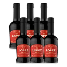 Aceto Balsámico Espeso Bodegas López 250ml Caja X6u Mendoza