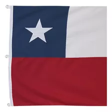 Bandera Chilena Bordada Bistrech Mojostore 120x180 Cm