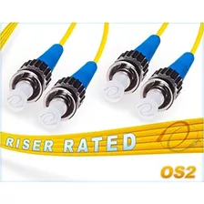 Fibercablesdirect - 5m Os2 St St Cable De Conexion De Fibra