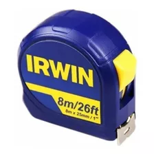 Trena Irwin® 8m Standard Com Fita De Aço Botão De Trava
