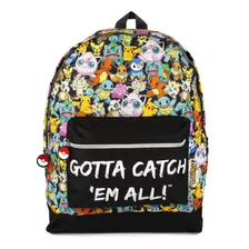 Pokemon Mochila Gamer Bag Con Correas Ajustables, Talla Ún.