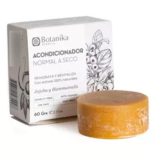 Acondicionador Solido Normal A Seco Botanika 60grs