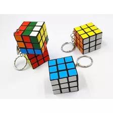 Llaveros Cubo Rubic Juguete Niños Adultos 2 Unidades