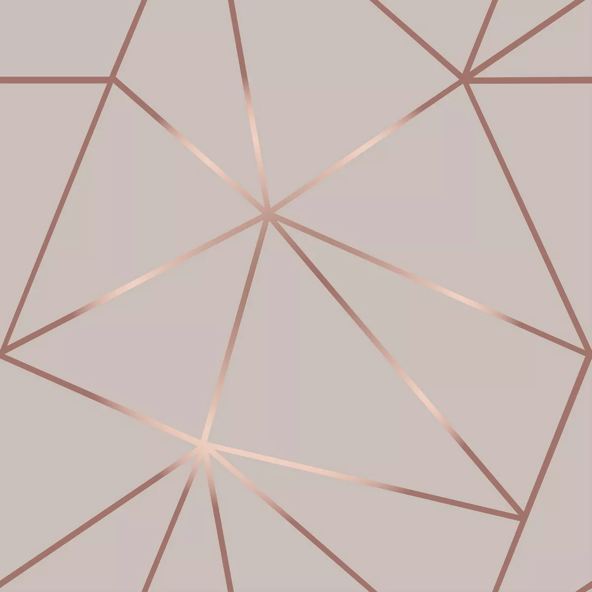 Papel De Parede Adesivo Zara Bronze Rosê Lavável Quarto 3m