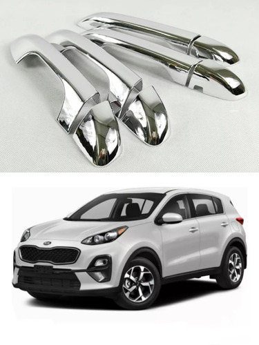 Cubiertas Cromada Manija Kia Sportage 2017-2020 Accesor/lujo Foto 5