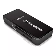 Lector De Memorias Transcend Usb 3.0 - Ts-rdf5k Color Negro