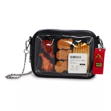 Bolsa Crossbody En Forma De Pollo Nuggets Y Papas Empacadas