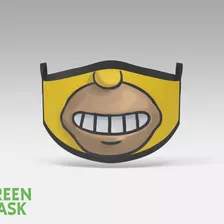 Mascarilla Reutilizable Lavable Filtro Desechable Green Mask
