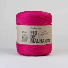 Fio De Malha Premium Para Crochê 140 Metros Todas As Cores Cor Pink