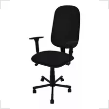 Cadeira Presidente Giratória C/ Braço Regulável P/ Trabalho