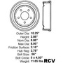 Cilindro Freno Der/izq Trasera Oldsmobile Cutlass Ciera 1985