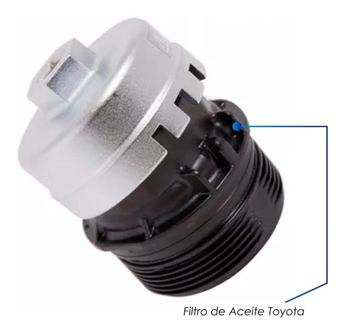 Llave Para Quitar Filtro De Aceite Toyota Corolla,rav4,prius Foto 2