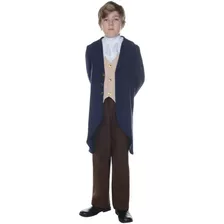 Disfraz Talla Large 10 12 Para Niños De Thomas Jefferson