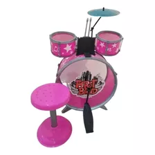 Bateria Grande First Band Faydi Color Rosa Fd2541