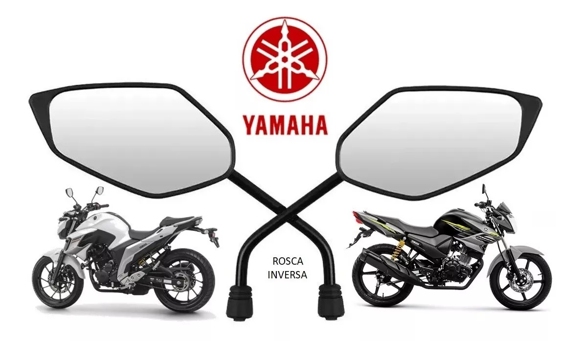Retrovisor Moto Yamaha Fazer 150 250 2015 2019 Mod. Original