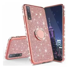 Funda Para Samsung Galaxy A70 Glitter Isadenser [7ths91md]