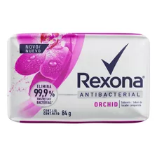 Sabão Em Barra Rexona Antibacterial Orchid De 84 G