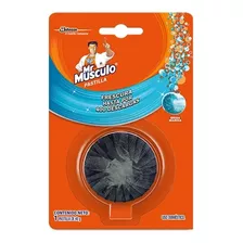 Pastilla Azul Desinfectante P/baño Mr Múculo® Redonda, 40 Gr