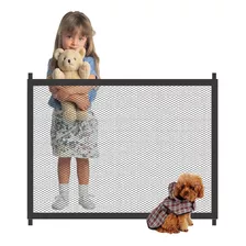 Tela Grade Porta 180cm Proteção P/ Bebê Criança E Cachorro 