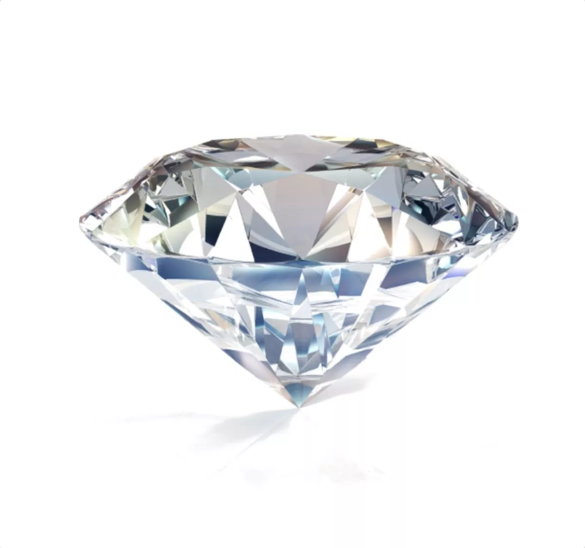 Diamante Moissanita Corte Redondo 1.0ct 6.5mm, Certificado